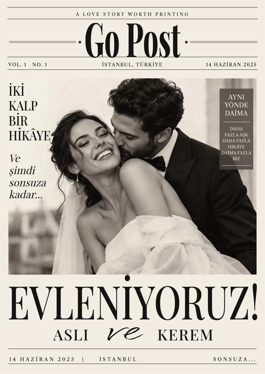 Evleniyoruz